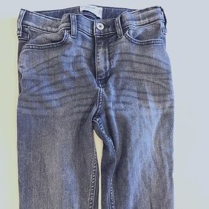 Abercrombie & Fitch Kids Girls 15/16 High Rise Jean Legging Black Button Fly